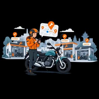 Find Trusted Bike Workshop Near You in 30 Sec